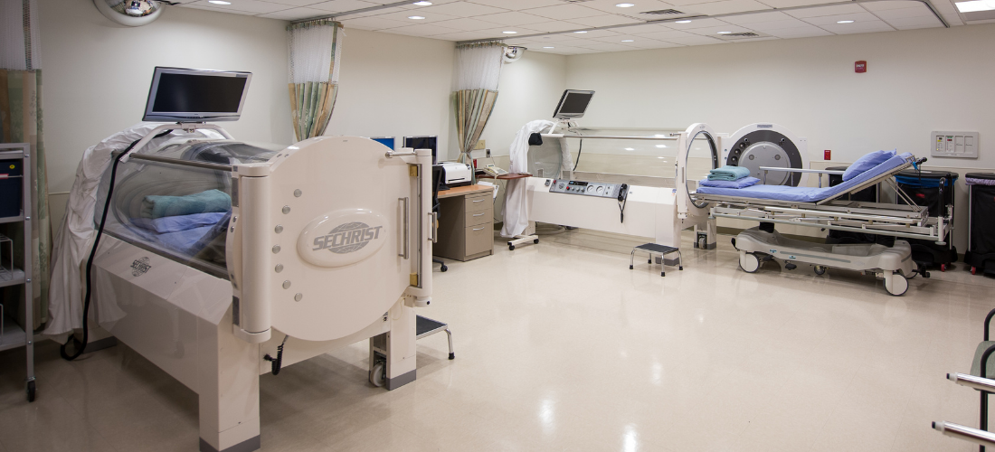View inside the wound care center | Doylestown Health